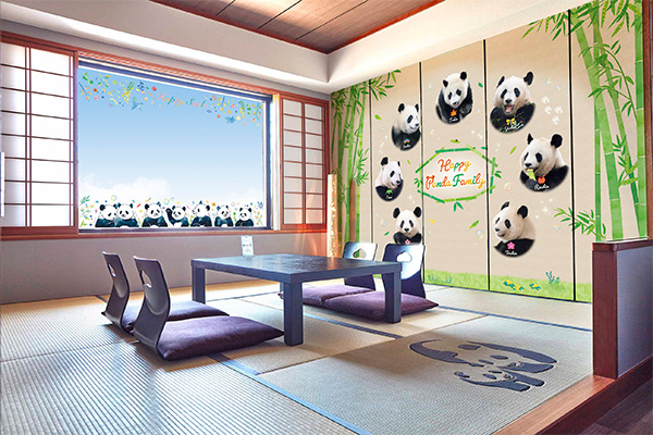 アドベンチャーワールドコラボレーションルーム Happy Panda Family Room 南紀白浜マリオットホテル Nanki Shirahama Marriott Hotel 公式webサイト